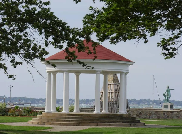 Newport Rhode Island Septiembre 2017 Mirador Abierto King Park Brenton —  Fotos de Stock