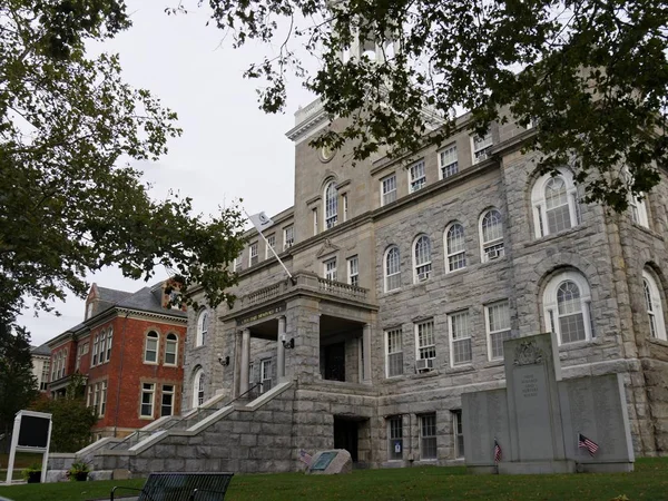 Newport Rhode Island Septiembre 2017 Vista Lateral Del Edificio Del — Foto de Stock