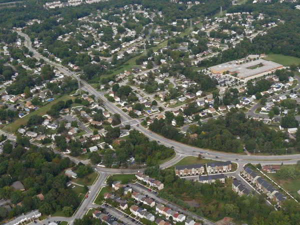 Baltimore Maryland September 2017 Aerial Shot Landscape Baltimore Maryland — Stok fotoğraf