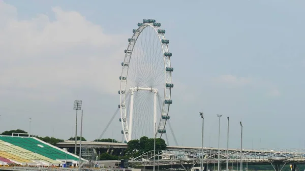 Сингапур Сингапур Март 2016 Широкий Снимок Сингапурского Флаера 541 Футового — стоковое фото