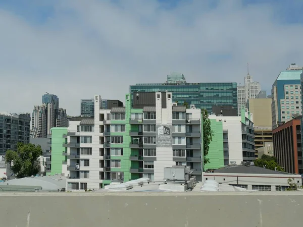 San Francisco California Luglio 2018 Condomini Edifici Commerciali Vicino San — Foto Stock