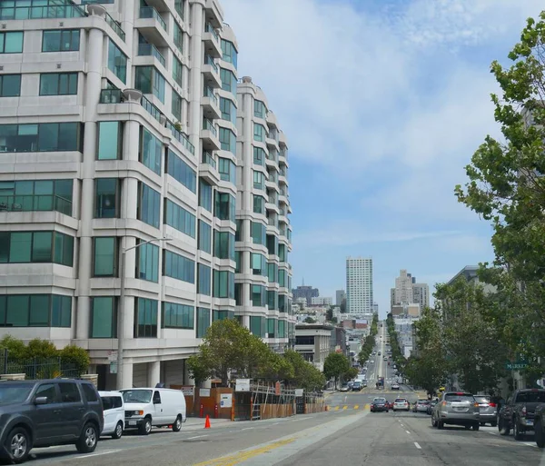 San Francisco Californie Juillet 2018 Vue Panoramique Une Rue San — Photo