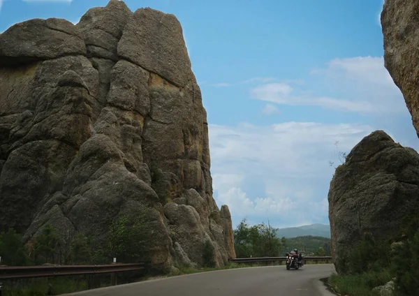 Custer State Park Dél Dakota 2018 Július Látványos Kőképződmények Custer — Stock Fotó