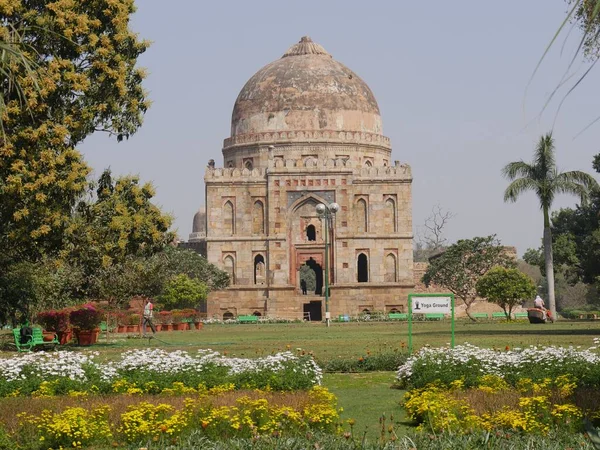 Nueva Delhi India Marzo 2018 Shisa Gumbad Tomb Uno Los — Foto de Stock
