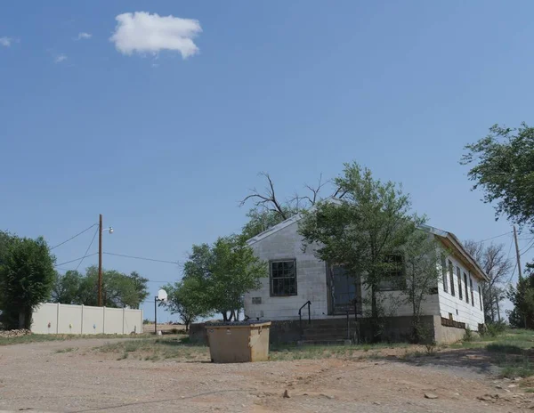 Santa Rosa New Mexico Ağustos 2018 Sta Yolundaki Yapı Rosa — Stok fotoğraf