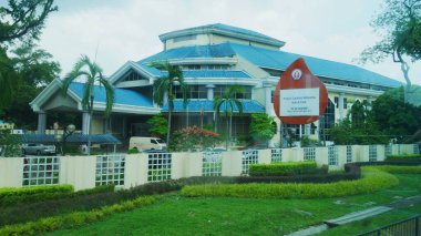 Kuala Lumpur, Malezya - Mart 2018: Pusat Dara Negara Cephesi veya Kuala Lumpur 'daki Ulusal Kan Merkezi.