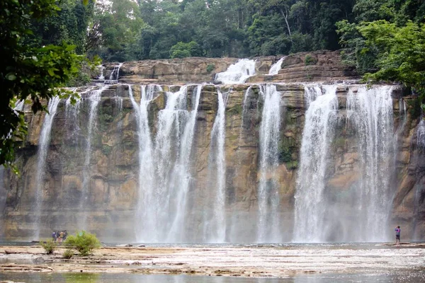 Surigao Del Sur Filipinas Agosto 2014 Grande Disparo Tinuy Falls — Fotografia de Stock