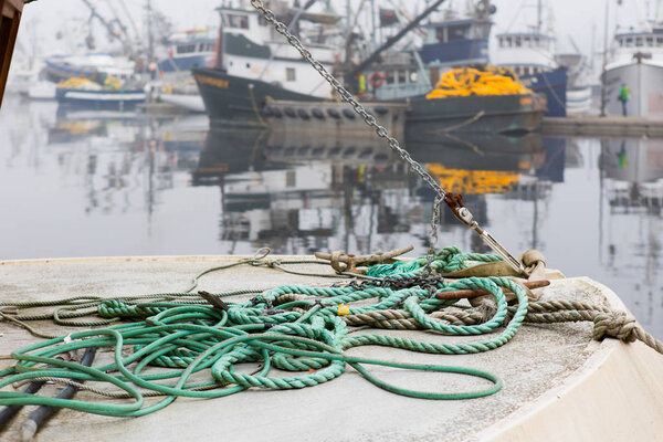 SEATTLE, WA - OCTOBER 28, 2017: Fishermen's terminal