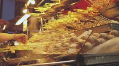 Tavuk doyurmak Çin kasaba Kuala Lumpur