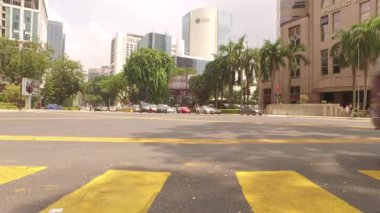 Arabalar kavşak Kuala Lumpur