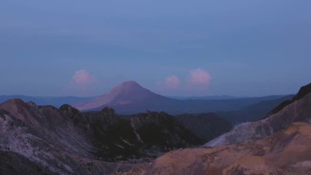 Незадовго до виверження вулкана — стокове відео