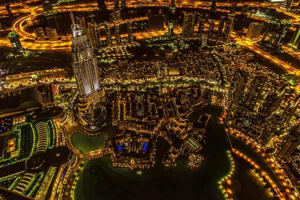 Vista de cima Dubai — Fotografia de Stock