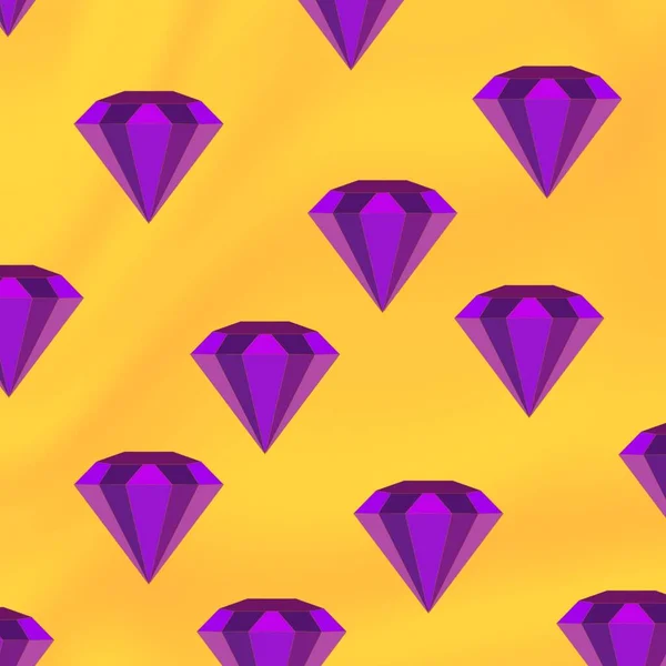 Behang Paarse Diamant Ontwerp Foto — Stockfoto