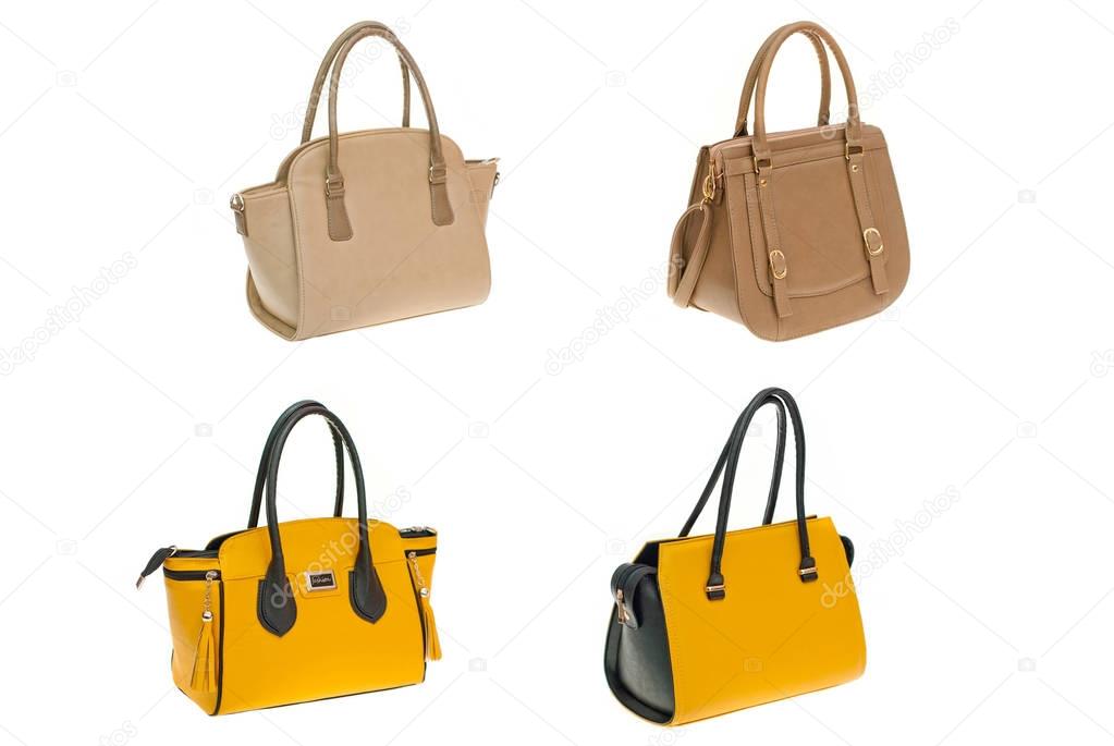 color female bag on a white background7