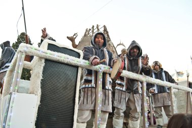 Ukrayna, Chernivtsi, Ocak 2020. Yıldırım Festivali: 