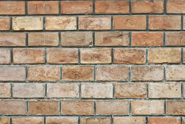 Old Brick Wall Masonry Red Brick Closeup — 스톡 사진