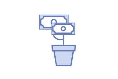 Para ağacı vektör