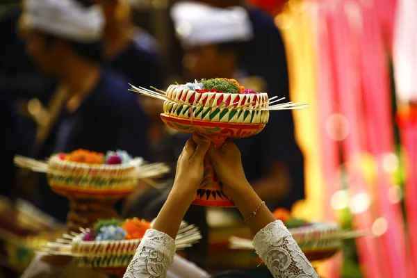 Tradizione balinese a Ubud — Foto Stock