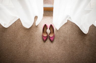 Gelin Ayakkabıları marsala renk. Kırmızı düğün ayakkabıları 