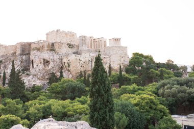 Bir yaz günü içinde Akropolis Atina, Yunanistan