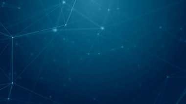 Pleksus teknoloji ve mühendislik arka plan ile özgün organik hareket soyut