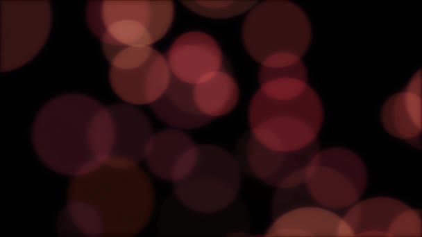 Bokeh animation abstraite de fond 