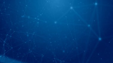 Pleksus teknoloji ve mühendislik arka plan ile özgün organik hareket soyut