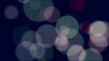 Bokeh arka plan video için oluşturur