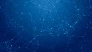 Pleksus teknoloji ve mühendislik arka plan ile özgün organik hareket soyut