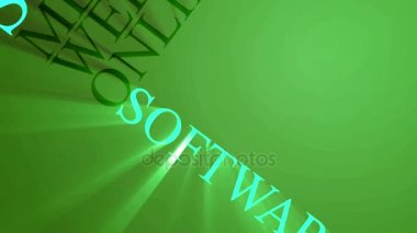 Sosyal medya Kinetik tipografi metin animasyonu