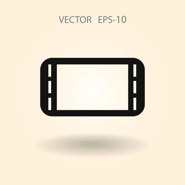 Lapos ikon Gamepad — Stock Vector