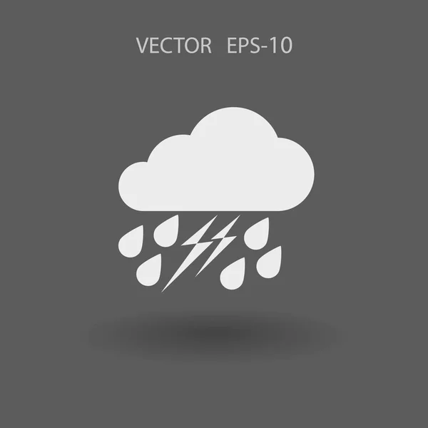 Icono del tiempo. ilustración vectorial — Vector de stock