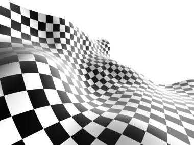 Damalı doku arka plan 3d çizim