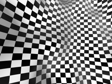Damalı doku arka plan 3d çizim