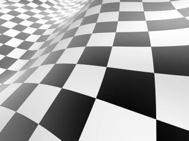 Damalı doku arka plan 3d çizim