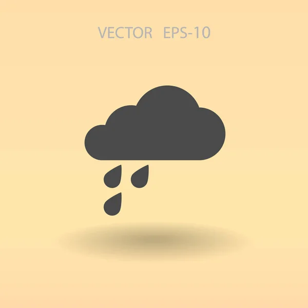 Icône météo. illustration vectorielle — Image vectorielle