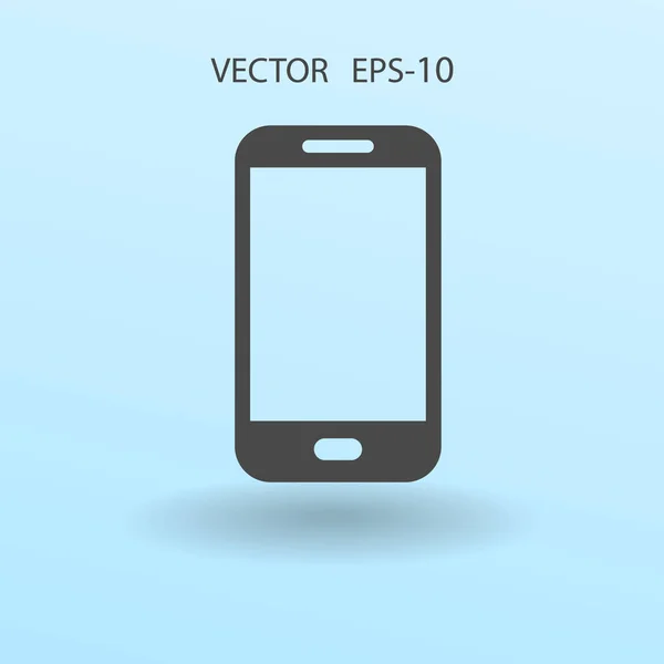 Flat ikonen av smartphone. vektor illustration — Stock vektor