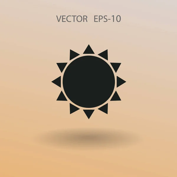 Wettersymbol. Vektorillustration — Stockvektor