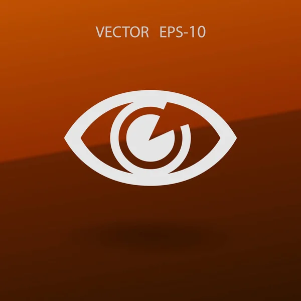 Flat ikonen för tillsyn. vektor illustration — Stock vektor