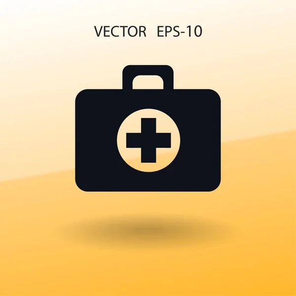 Ambulanse icono vector ilustración — Vector de stock