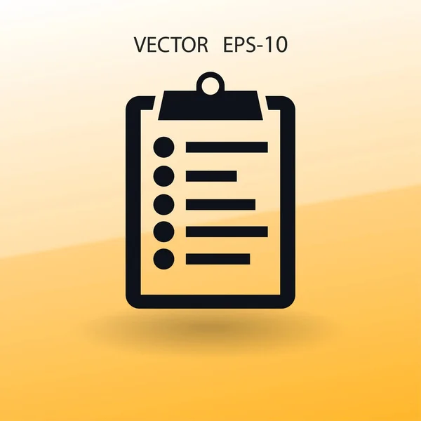 Ploché ikony schránky. vektorové ilustrace — Stockový vektor