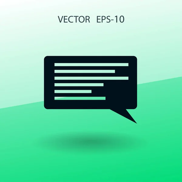 Lapos ikon a kommunikációs. vektoros illusztráció — Stock Vector