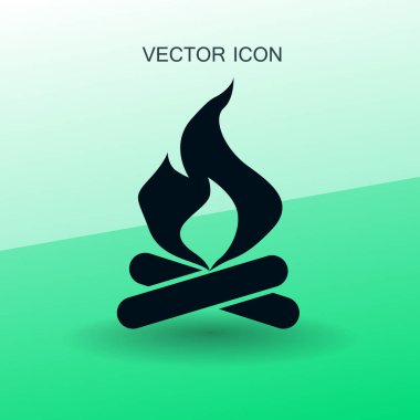 Simge vektör resimlemesini ateşle