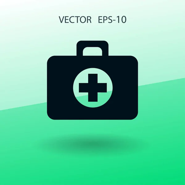 Ambulanse icono vector ilustración — Vector de stock