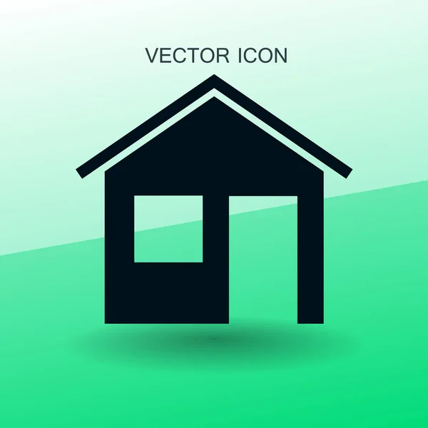 Hütte Symbol Vektor Illustration — Stockvektor