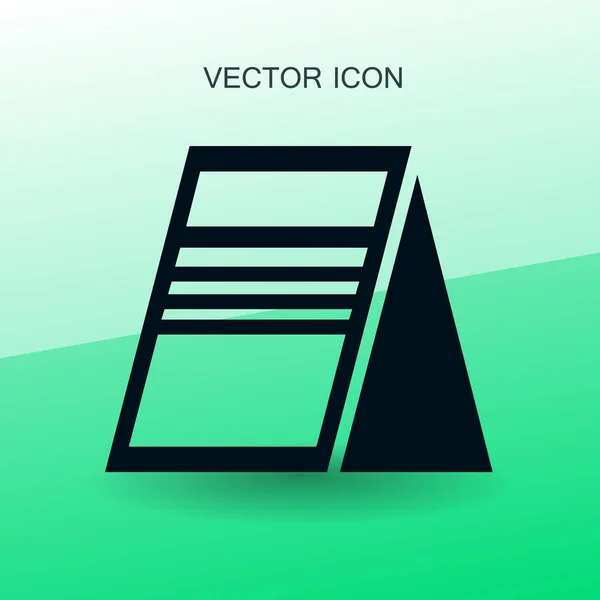 Outdoor advertising vector picture — Stock Vector
