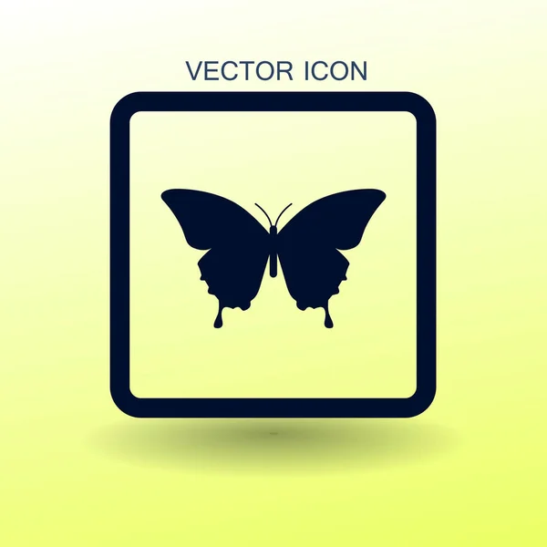 Butterfly framed vector illustration — Stock Vector