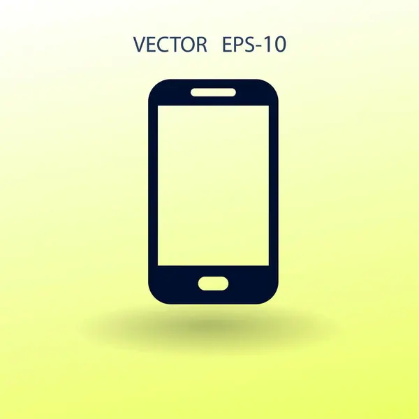 Flat ikonen av smartphone. vektor illustration — Stock vektor