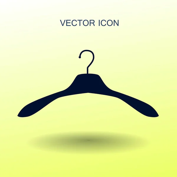 Percha para icono de ropa. ilustración vectorial — Archivo Imágenes Vectoriales