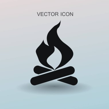 Simge vektör resimlemesini ateşle